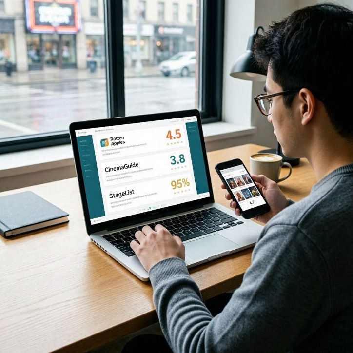 comparing online review scores